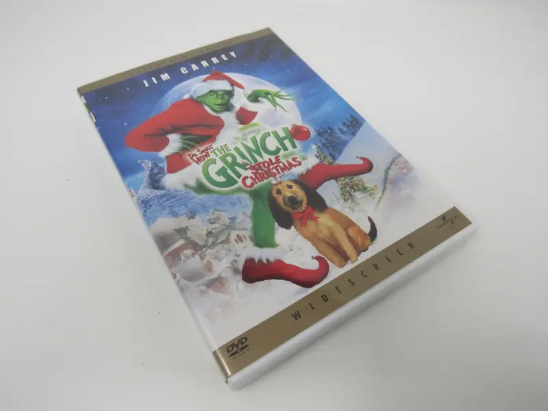 Dr. Seuss’ How The Grinch Stole Christmas Dvd (Jim Carrey, Universal, Used) 1