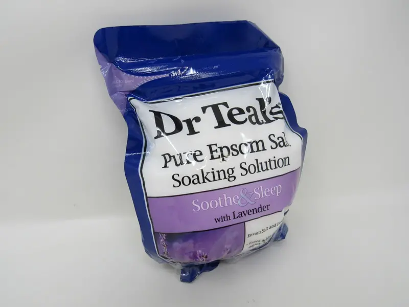 Dr. Teal’S Pure Epsom Salt Soaking Solution – 3 Lb Lavender Scented, Soothe & Sleep Formula, New 1