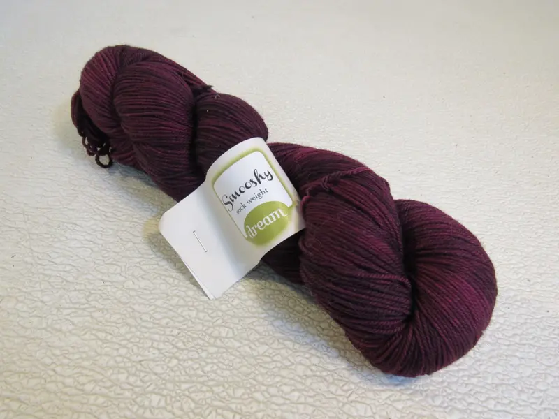 Dream Smooshy Sock Yarn In Sundown Orchid – 1 Skein, 450 Yards, 100% Superwash Merino, Brand New 1