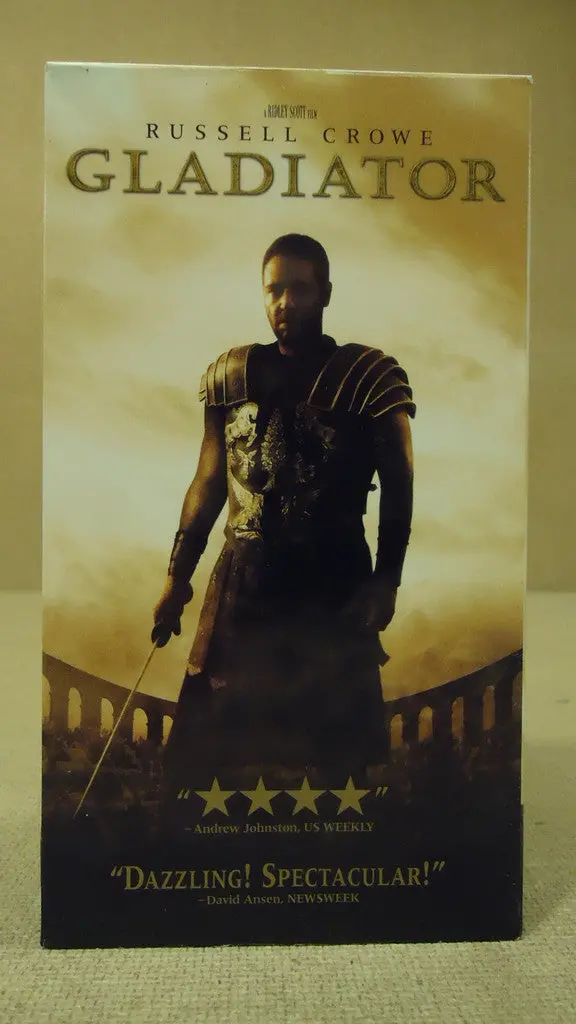 Dreamworks Gladiator Vhs Tape – Pre-Owned Plastic Cassette 1