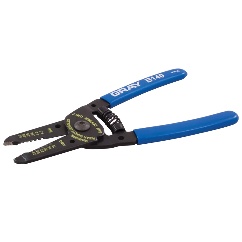 Dual-Action Wire Cutter/Stripper With Adjustable Stripping Gauge 1