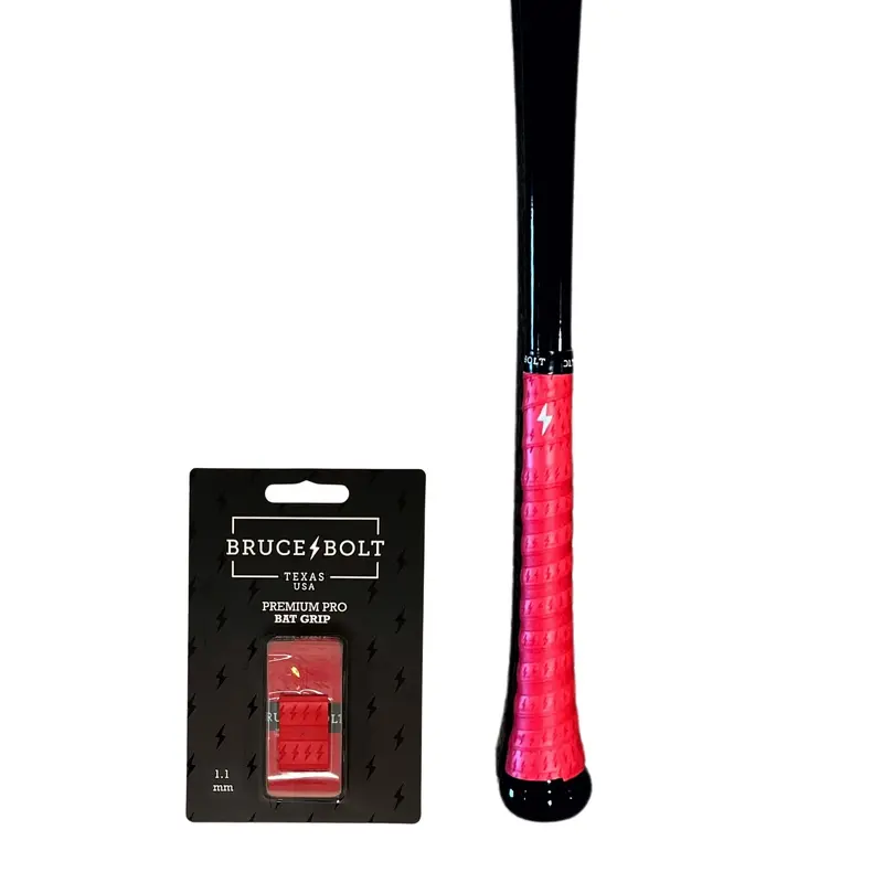 Durable Bat Grip Wrap – Sporty Red 1