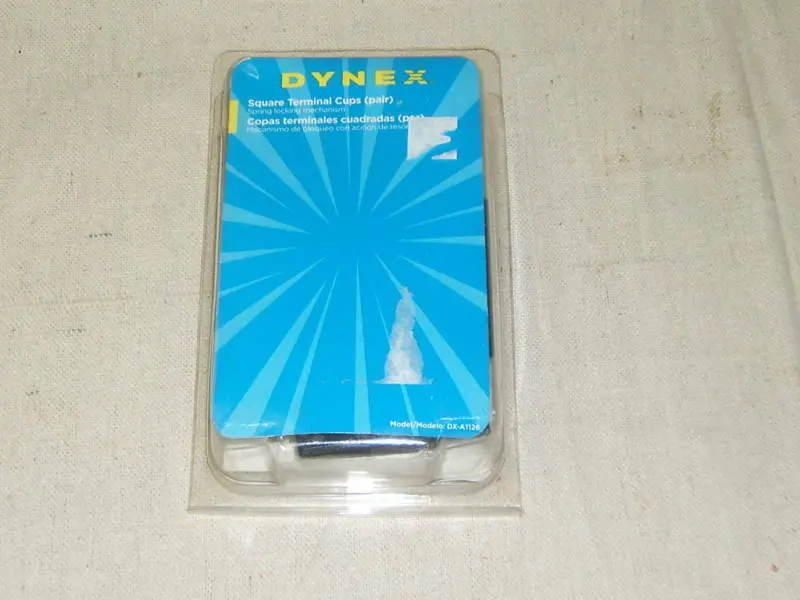 Dynex Dx-A1126 Square Terminal Caps – Gently Used 1