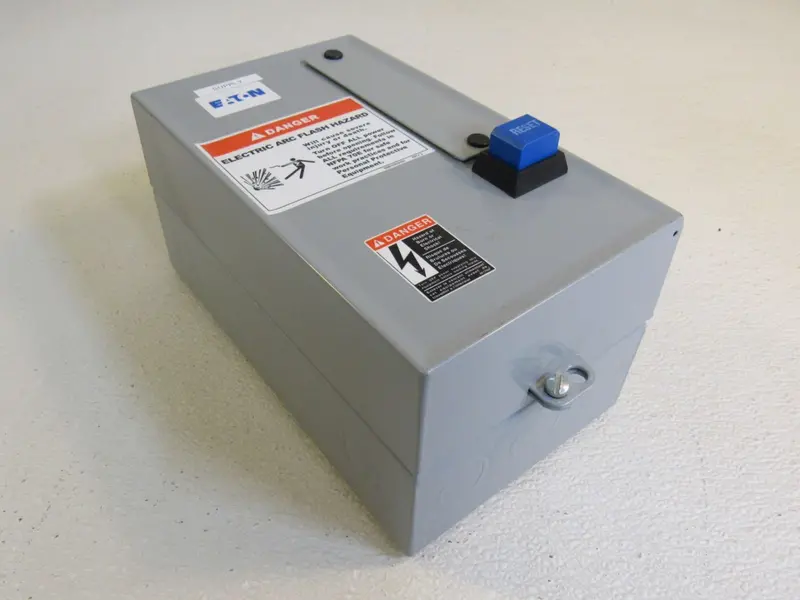 Eaton An16Dn0 Non-Reversing Magnetic Starter – Series B1, 9.5" Cube Format, 480V Capable, Refurbished 1
