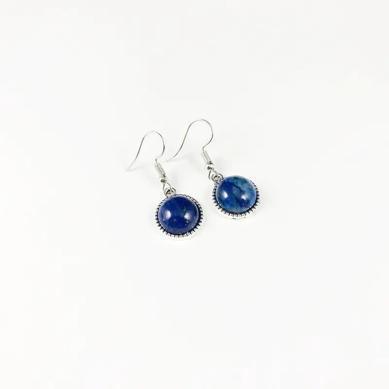 Elegant Semi-Precious Stone Earrings 2
