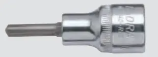 Elora 1/2" Square Drive Rib Socket Bit – 10Mm 1