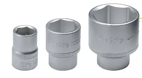 Elora Chrome-Plated Hex Socket – 3/4" Drive, 41Mm 1