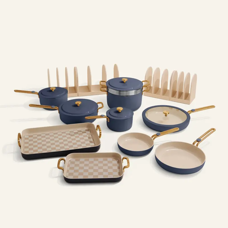 Essentials Cookware And Bakeware Combo – Starter Kitchen Collection 1
