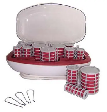Ewi Ehf-220 Ceramic Hair Roller Set – Dual Voltage (110–220V) 1