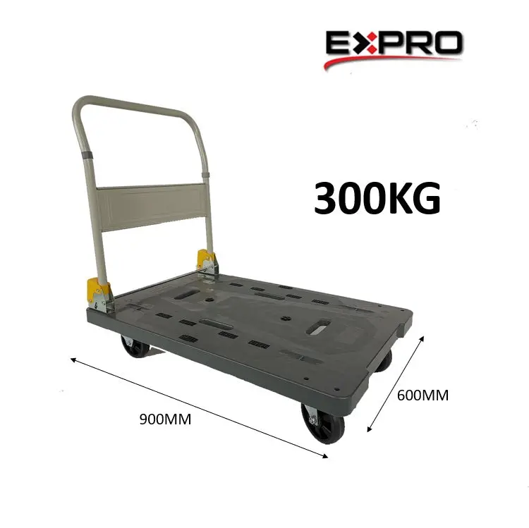 Expro Heavy-Duty Cargo Trolley – 300 Kg Load Capacity, Industrial Grade 1