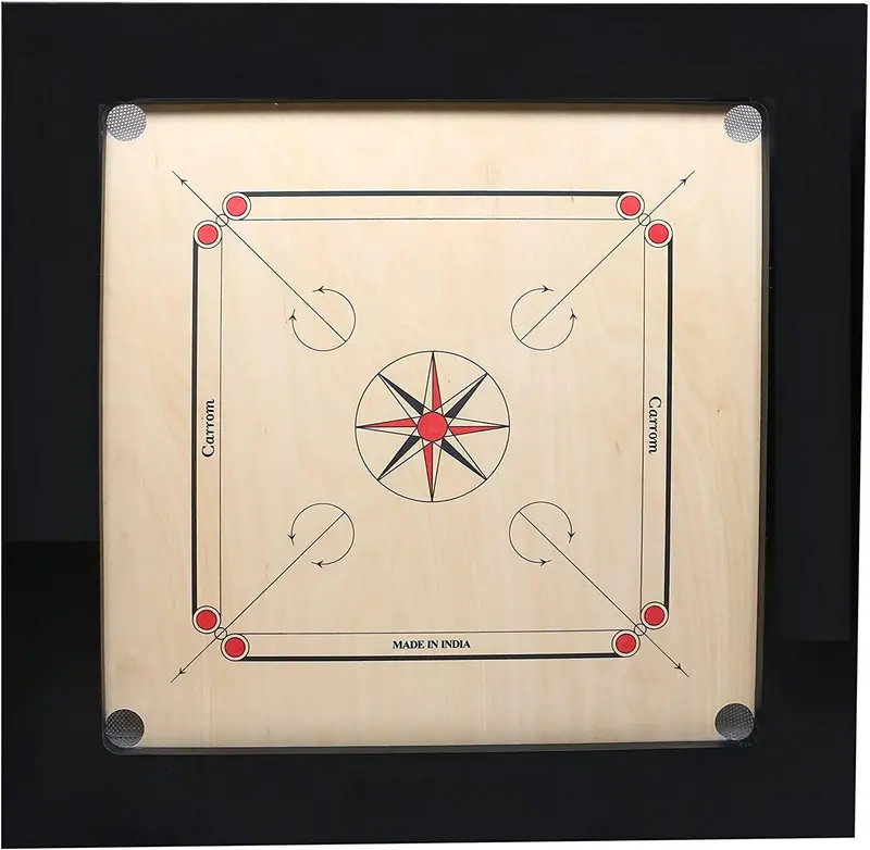 Extra-Large 47-Inch Carrom Board Set – Includes Coins & Striker (Store Pickup Only) 1