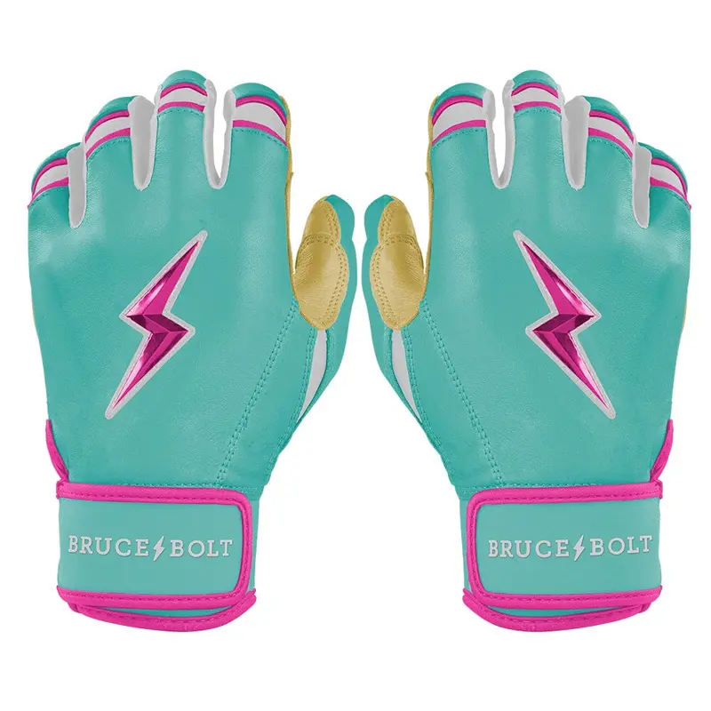 Fernando Tatis Jr. Mint & Pink Signature Series Short-Cuff Batting Gloves 1