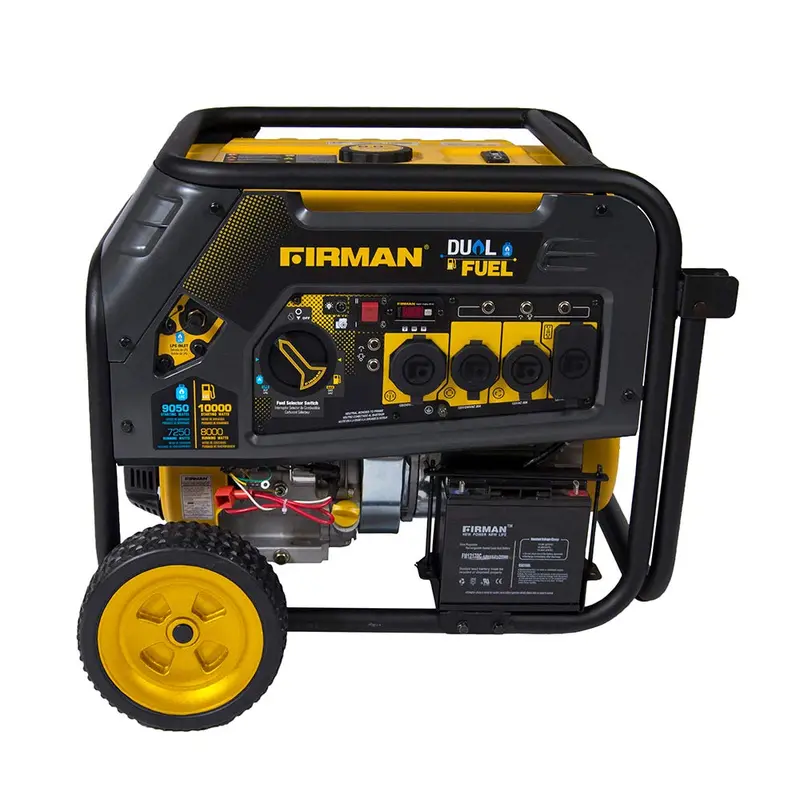 Firman H08051 10,000-Watt Dual-Fuel (Gas/Propane) Portable Generator – Carb Certified 1