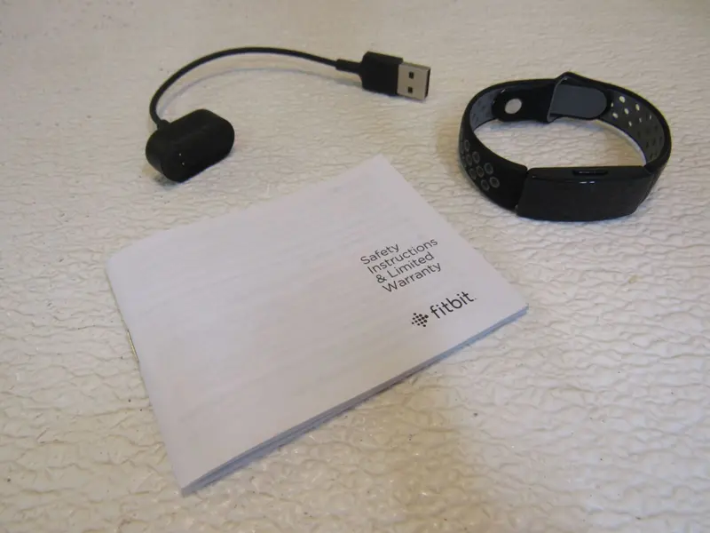 Fitbit Inspire Fitness Tracker – Black, 9" Adjustable Band (Model Fb412Bkbk) – Pre-Owned 1