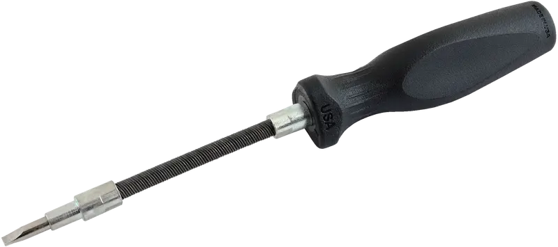 Flexible-Blade Slotted Screwdriver For Angled Access 1