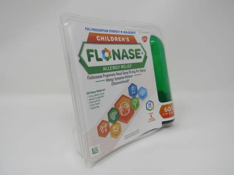 Flonase Children’S Allergy Relief Nasal Spray – 60 Doses, Daily 24-Hour Symptom Control, New 1