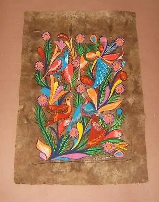Floral And Avian Canvas Wall Art – 23" × 15" 1