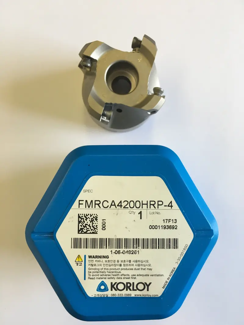 Fmrca 4200Hrp-4 Face Milling Cutter – 2.0" Diameter, 4-Insert Capacity 1