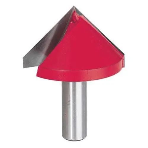 Freud 2" V-Groove Router Bit – 90° Angle, Carbide-Tipped For Clean Grooving & Inlay Work 1
