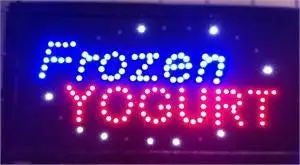 Frozen Yogurt Shop Led Sign – 19×10 Inch Commercial Display (Qc-993) 1