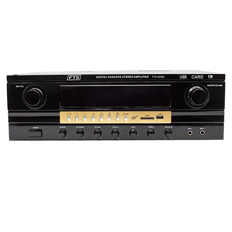 Fts Av602 Two-Channel Hi-Fi Stereo Home Amplifier 1