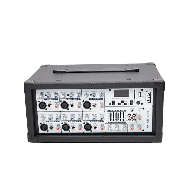 Fts Bmusb-4600 Mk3 6-Channel Usb Power Mixer 1