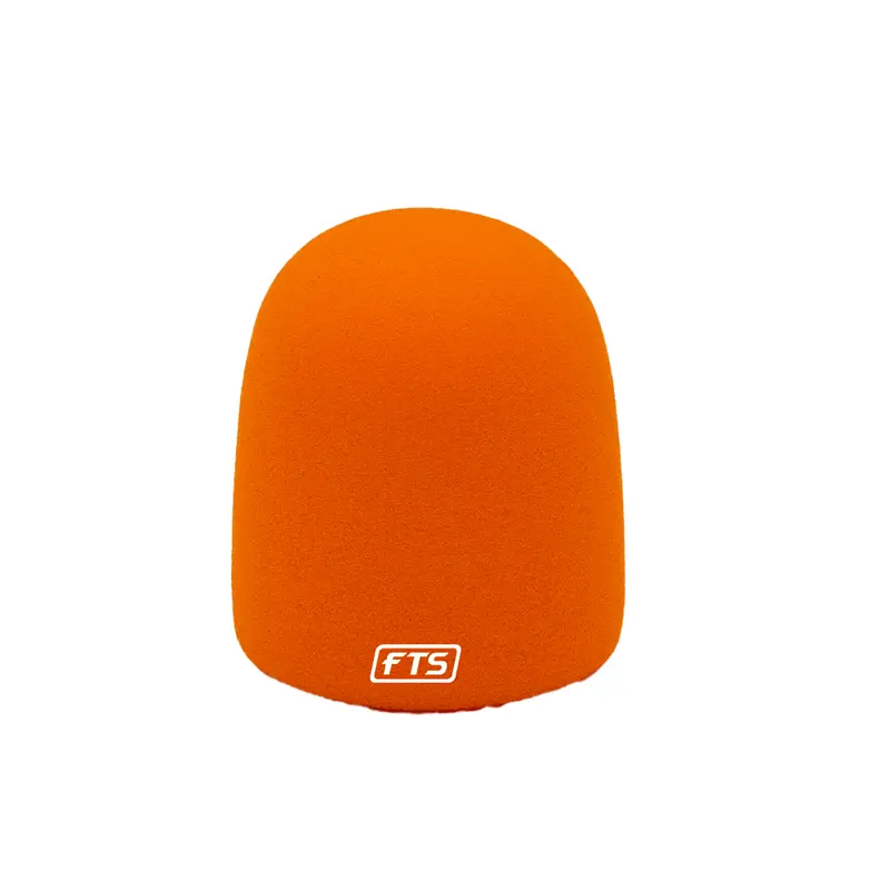 Fts D-01-O Colored Foam Microphone Windscreen (Orange) 1