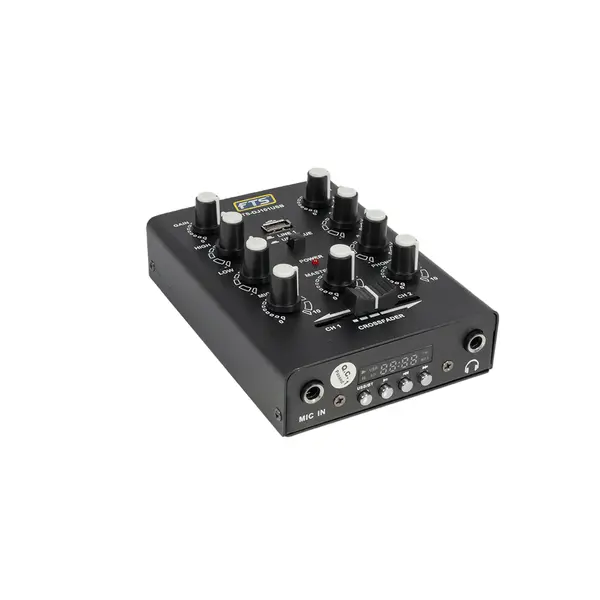 Fts Dj101Usb 2-Channel Usb Dj Mixer 1