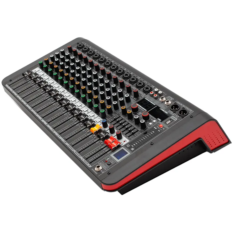 Fts E112 12-Channel Mixer – 850W X2 Output With Bluetooth Playback 1