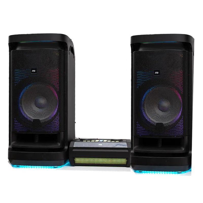 Fts Fts-1800 Morethetho Bluetooth Speaker System – 1800W Peak Output, Portable Pa Setup 1
