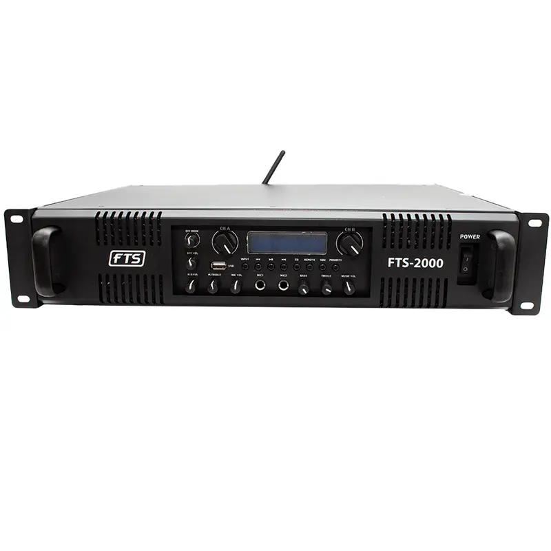 Fts Fts-2000 Dual-Channel Audio Amplifier 1