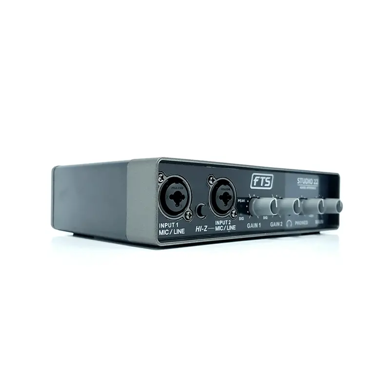 Fts Studio 2X2 Usb Audio Interface For Recording And Production 1