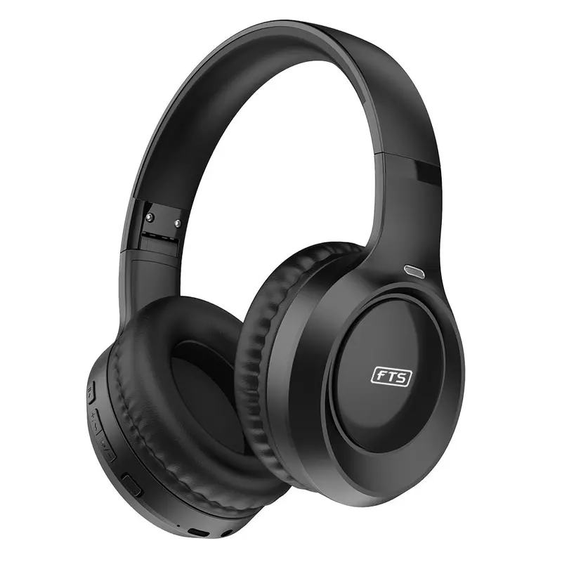 Fts T06 Wireless Bluetooth Headphones – Black 1
