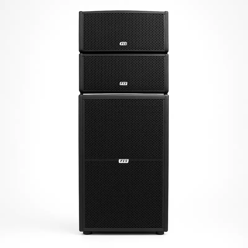 Fts Xt-218S Active Line Array Speaker System With Dual 18" Subwoofers 1