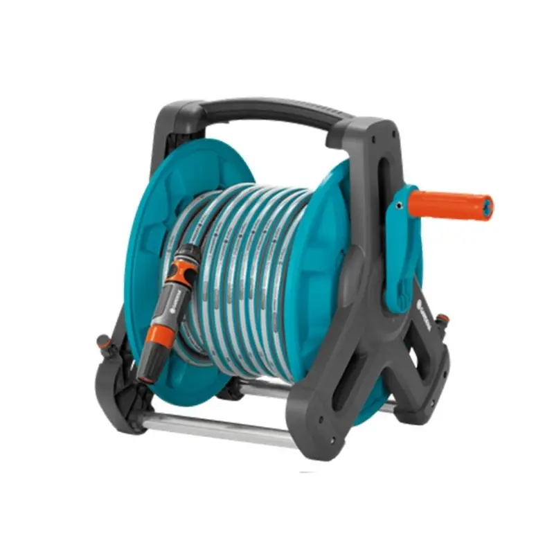 Gardena Classic Hose Reel Kit – Includes 20 M Premium Hose & Fittings 1