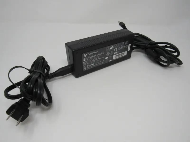 Gateway 0302C19120 Ac Adapter – 19V, 6.3A Output – Wide-Range Input (100–240V, 50–60Hz) 1
