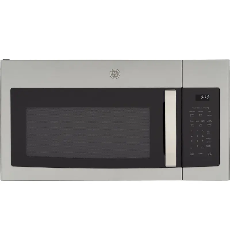 Ge 1.8 Cu. Ft. Stainless Steel Over-The-Range Microwave With Recirculating Vent System 1