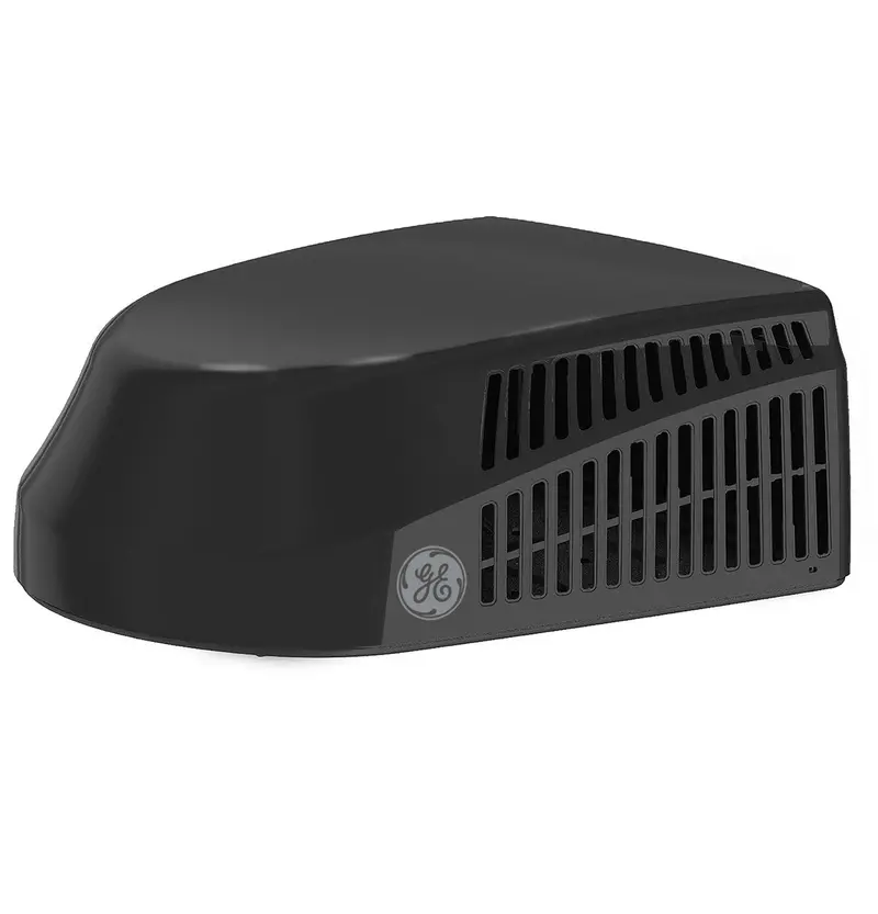 Ge 15,000 Btu Rv Air Conditioner With Heat Pump – Black Exterior 1