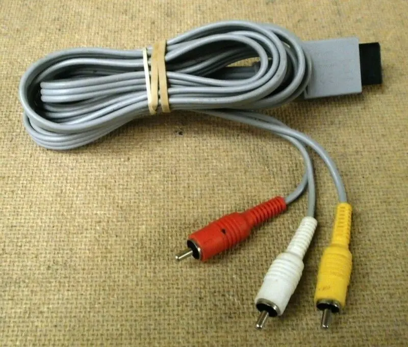 Genuine Nintendo Wii Av Component Cable (Rvl-009) – Oem, Previously Owned 1