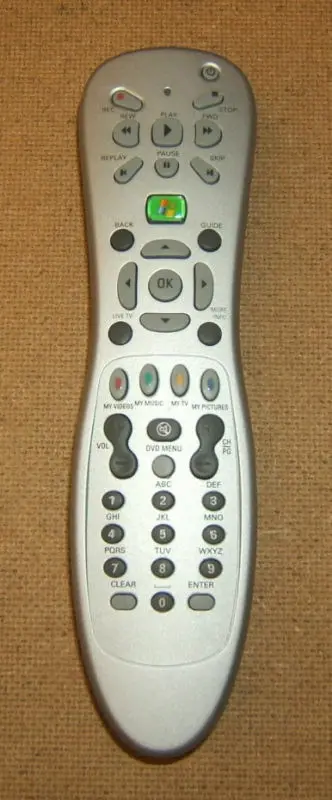 Genuine Oem Windows Media Center Remote (Model Rc1264103/00) – Tested & Functional – Pre-Owned 1