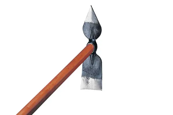 German Lightweight Double-Sided Hoe – Flat Edger & Pointed Cultivator 1