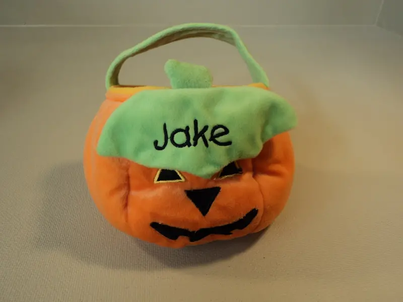 Goffa International Pumpkin-Themed Trick-Or-Treat Basket – Polyester, Ideal For Ages 18 Months+ 1