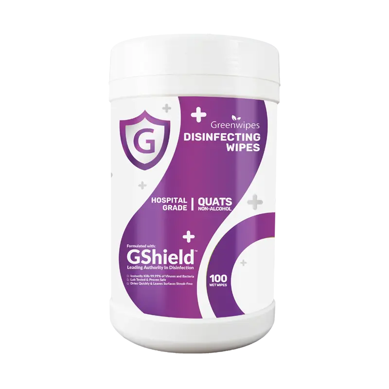 Greenwipes Gshield Md-7050 Disinfecting Wipes – Non-Alcoholic Sanitizing Solution 1