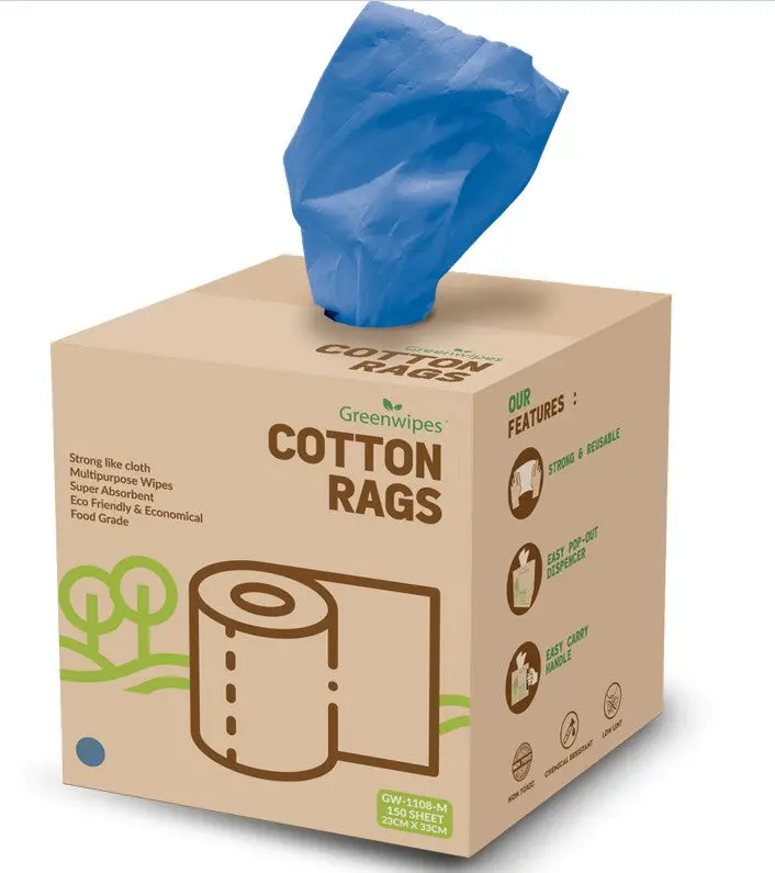 Greenwipes Gw-1108-M Cotton Rag – Reusable, Lint-Free Cleaning Cloth 1