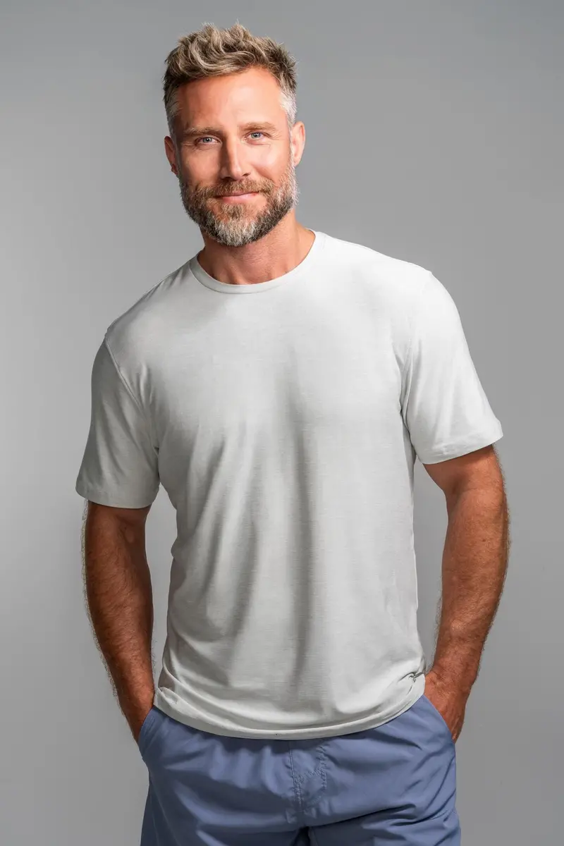 Grey Supersoft Short Sleeve Shirt 1