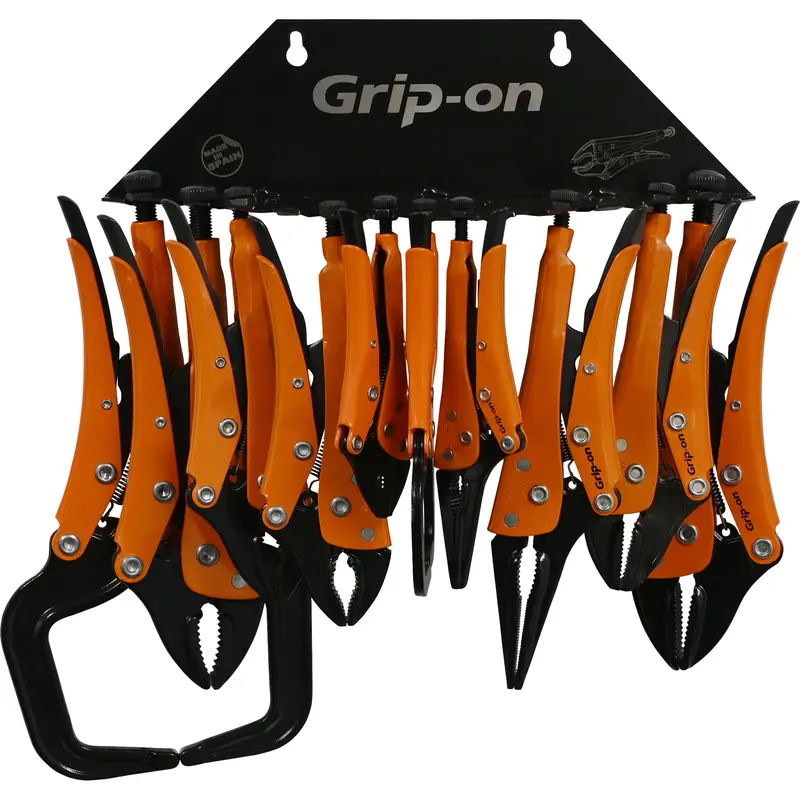 Grip-On® 10-Piece Essential Locking Pliers Bundle 1