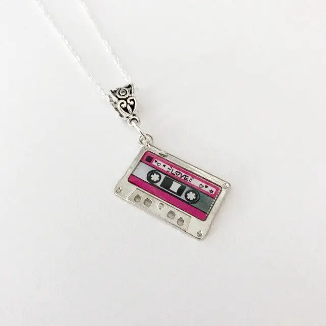 Guardians Of The Galaxy Mix Tape Charm Necklace – Pop Culture Fusion 1