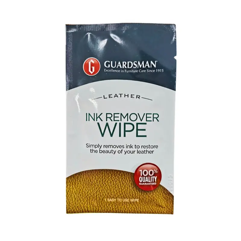 Guardsman Leather Ink Removal Wipes – Pre-Moistened Cleaning Cloths 1
