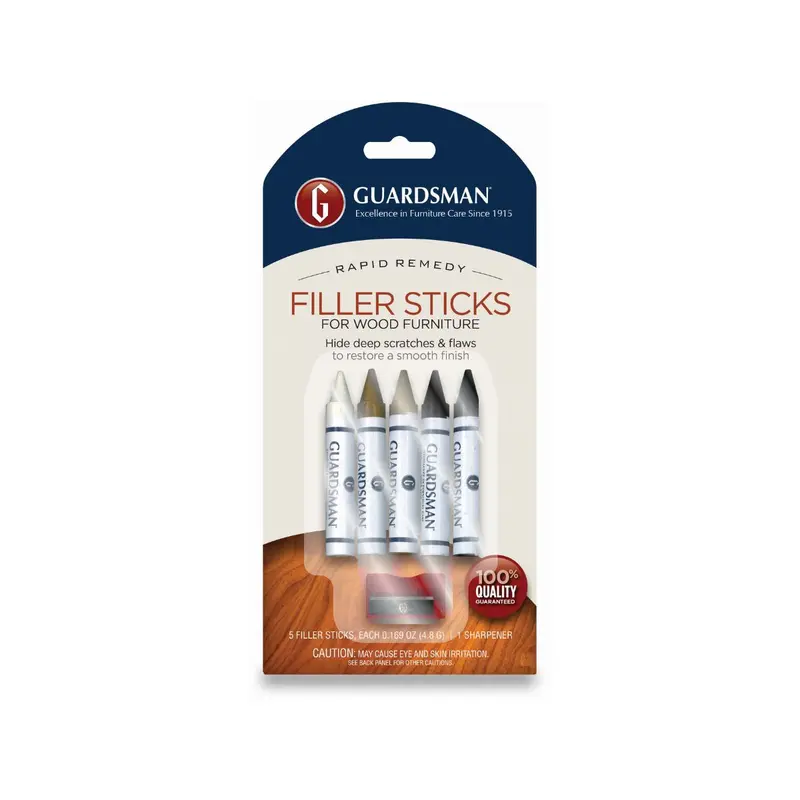 Guardsman Multi-Color Wood Filler Sticks Set – 5 Shades 1