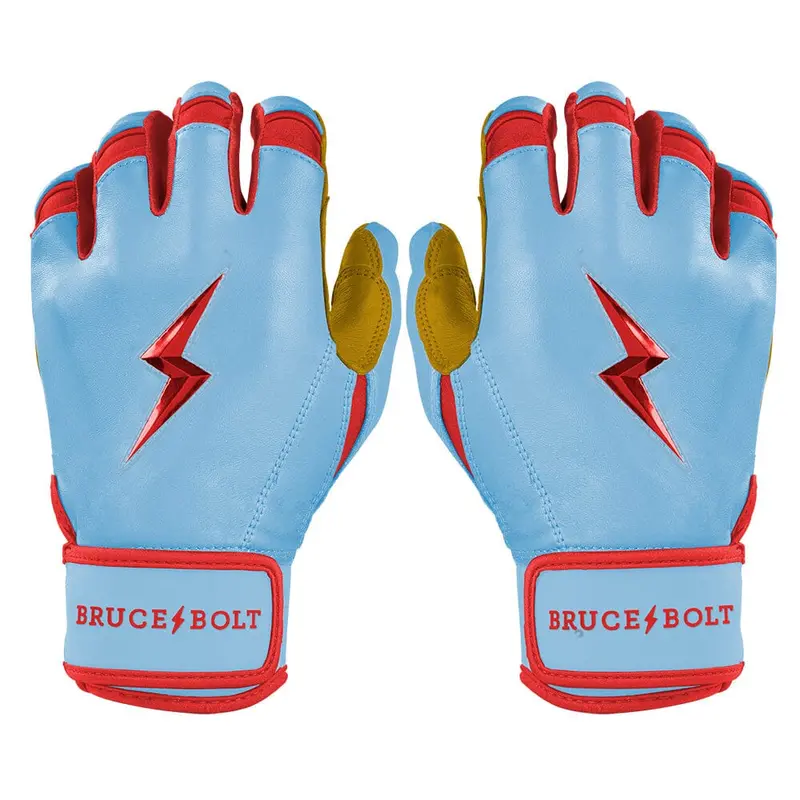 Harrison Bader Baby Blue Short-Cuff Signature Batting Gloves 1